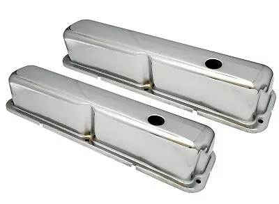$49.99 • Buy 1957-76 Ford Big Block FE 352 390 406 427 428 Chrome Steel Valve Covers V8