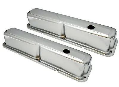 1957-76 Ford Big Block FE 352 390 406 427 428 Chrome Steel Valve Covers V8 • $49.99