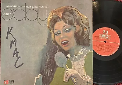 $24.95 • Buy Anita O'Day Recorded Live At The Berlin Jazz Festival LP - 1973 MB 20750 - NM!