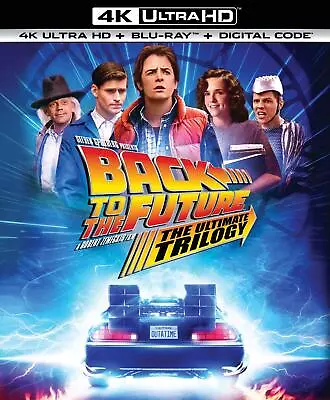 Back To The Future: The Ultimate Trilogy [4K Ultra HD] • $19