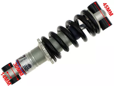 DNM MM-22 Mountain Bike Biycle Coil Spring Rear Shock 165mm 750 Lbs • $45.85