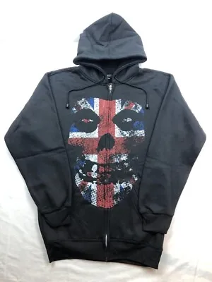 VTG 2011 Misfits Full Zip Up Hoodie Official Adult Mens Black New MLXL • $65.84