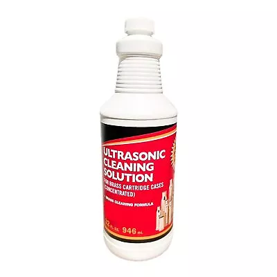 (32 Ounces) Gun Cartridge Cleaner Solution. Ultrasonic Brass Cleaning New • $26.45