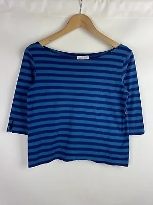 Agnes B. Ladies Striped Long Sleeve T Shirt Size ~ M • $36