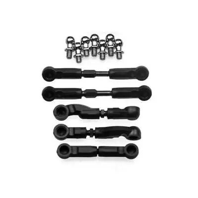 1 Set Black Steering Linkage For Sakura D4 1/10 RC Racing Drift Car Parts • $21.21