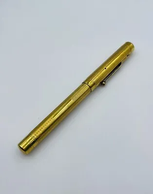 Mabie Todd Antique 1915 Gold Filled Swan Fountain Pen 5 1/4  • $400