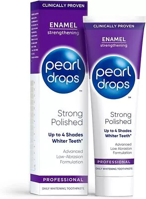 Pearl Drops Toothpaste Strong White Polished 75 Ml (Pack Of 1) • £5.65