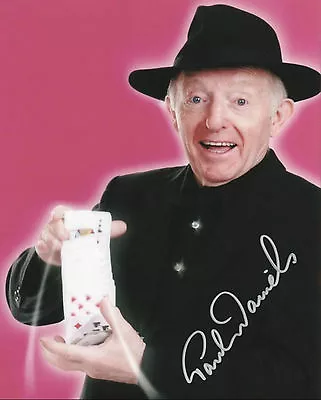 £49.99 • Buy PAUL DANIELS Signed In Person 10x8 Photo PROOF Legendary Magician COA