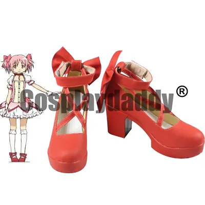 IN STOCK Puella Magi Madoka Magica Kaname Magical Girl Cosplay Lolita Heel Shoes • $45