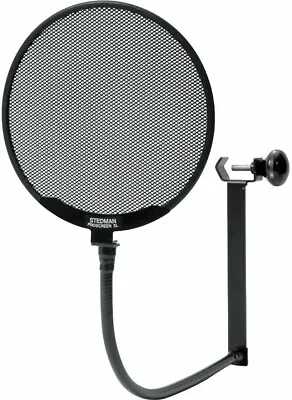 STEDMAN Proscreen XL Metal Pop Guard 02910 Pro Audio Equipment Black • $133.69