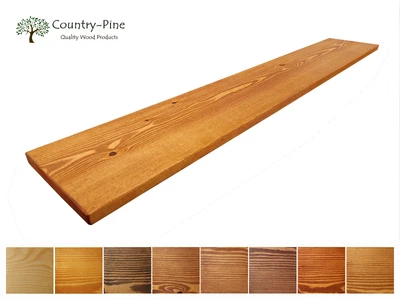 £30.95 • Buy Redwood Floating Shelf / Shelves  **11 Wax Colours** Rustic Solid Timber (15cm)