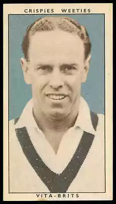 Crispies Weeties - 'Leading Cricketers' #14 - I. Johnson (Victoria) (1948) • $5.01