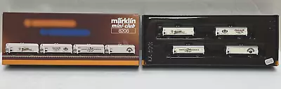 Marklin Z Mini Club 8208 Four Beer Freight Cars - Nib • $64.95
