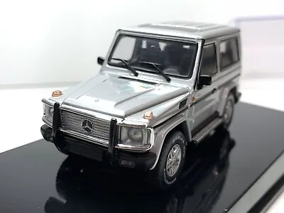 RARE RETIRED Autoart Mercedes Benz G Wagon G300 Short Version Silver 1/43 • $99