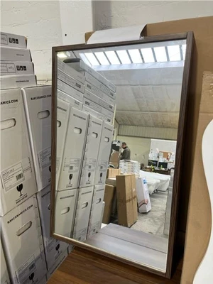 Walnut Bathroom Mirror • £40