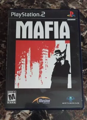 Mafia PlayStation 2 PS2 - Complete CIB W/ Manual & Poster/Map! Tested! Clean! • $12.99