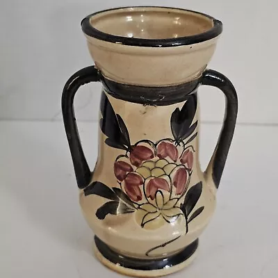 Vintage Hand Painted Bud Vase Made In Japan 5  Tall 4  Wide • $12.99