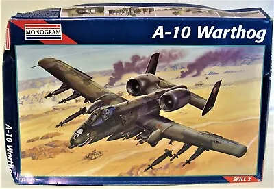 Monogram #5430 A-10 Warthog Scale 1:72 New-Open Box • $16