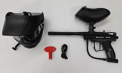 Spyder 15156 Victor Paintball Marker Gun Black With Safety Goggle  • $39.99