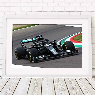 $21.95 • Buy Mercedes - Hamilton Formula 1 Sports Car Poster Picture Print - Sizes A5 To A0