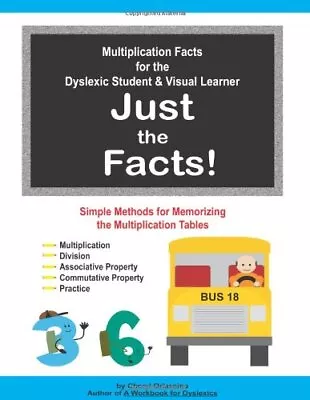 Multiplication Facts For The Dyslexic Student & Visual Learn • $7.65