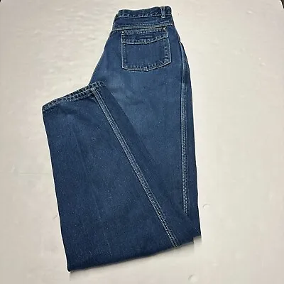 Vintage Gloria Vanderbilt For Murjani Jeans Womens Sz 8 Dark Stretch Denim 25X31 • $24.53