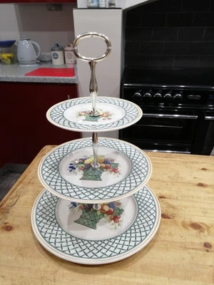£49 • Buy Villeroy & Boch BASKET Three Tier Cake Stand