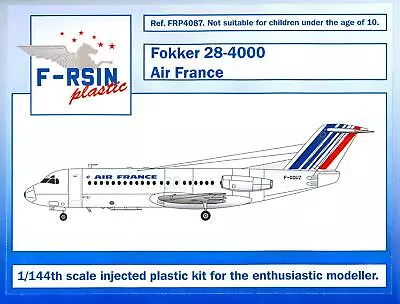 F-RSIN Models 1/144 FOKKER 28-4000 Air France Airlines • $24.99