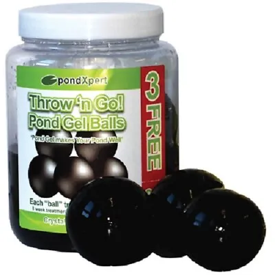 £16.95 • Buy PondXpert Throw & Go Pond Bacteria 8 Balls Garden Water Clarifier Bomb Sphere 
