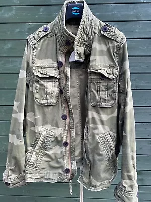 Abercrombie & Fitch Camo Jacket Size M • £59.99