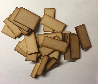 Wooden 50mm Bases Laser Cut From3mm Thick Mdf Wood Wargame Boards Game Accessory • £3.50