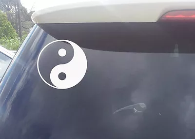 YIN YANG YING YANG Decal Sticker Car Boat Laptop Outdoor Tattoo • $6.99