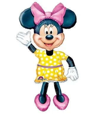 Minnie Mouse 54  Jumbo Airwalker Foil Balloon Party Decorating Birthday • $13.69