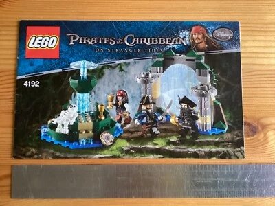 £3.99 • Buy Lego  POTC #4191 Fountain Of Youth Instruction Booklet. Pirates Of The Caribbean