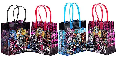 6 Pcs Monster High Authentic Licensed Reusable Party Favor Goodie Bags • $18.99