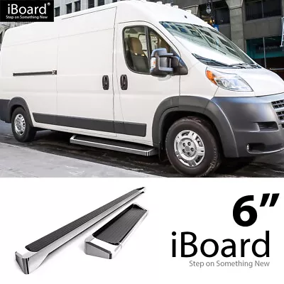 APS Running Board Step 6in Silver Fit Ram ProMaster 136in 159in Wheelbase 14-24 • $245