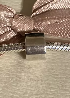 Genuine Pandora Smooth Plain Clip Charm 790138 • £12