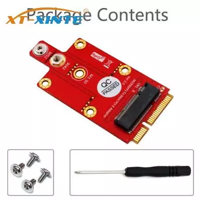 XT-XINTE M.2 Key B To Mini PCI-E MPCIe Adapter Card For 3G / 4G / 5G Module • $10.89