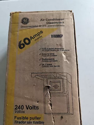 Ge Air Conditioner Disconnect 60 Amps Tf60rcp • $15.99