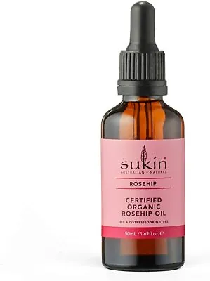 £11.89 • Buy Sukin Certified Organic Rosehip Oil 50ml