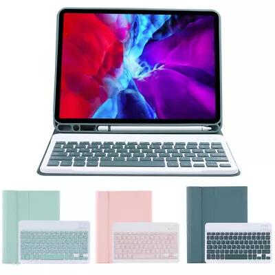 Bluetooth Keyboard Leather Folio Stand Case For IPad Pro 11  1st 2nd 3rd 4th Gen • £12.99