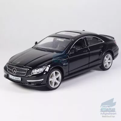 1:36 Mercedes CLS 63 AMG Model Car Alloy Diecast Toy Vehicle Kids Gift Black • $19.78