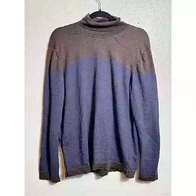 Benson Wool Striped Turtleneck  • $45