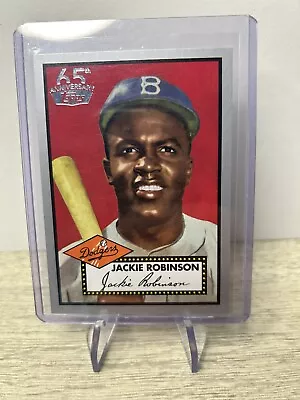 Topps 1952 Jackie Robinson LA Dodgers Reprint • £25