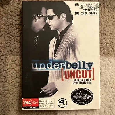 UNDERBELLY. UNCUT. Region 4 DVD+  Very Good Condition. Free Post To U.K. • £5.92