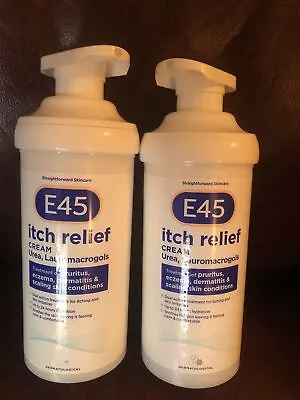 E45 Itch Relief Cream 500g Pump X 2 • £16