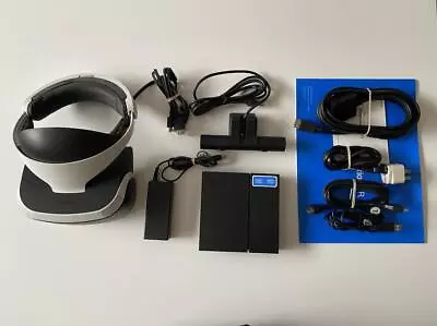 Sony PlayStation 4 PS4 PS VR Headset Camera Bundle V1 CUH-ZVR1 Boxed • $199.50