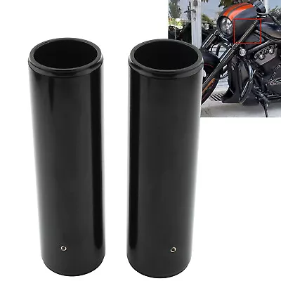 Motorcycle Upper Fork Cover Fit For Harley V-Rod Night Rod 2007-2011 2008 Black • $69.50