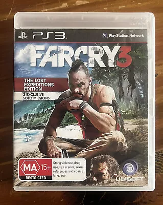 Far Cry 3 Sony PS3 PlayStation 3 - Complete With Manual Free Postage AUS PAL • $7.20