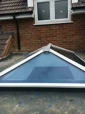 £0.99 • Buy Skylight SkyPod Roof Lantern Roof Light Flat Roof Window Double Glazed --BESPOKE